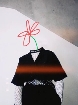 「MONKI（モンキ）のアイテム（つなぎ/オールインワン）」を使った、OCINGJYUさん（レディース・160cm）の夏コーディネート