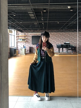 「ESPRIT（エスプリ）のアイテム」を使った、Chi-ting Yuさん（レディース・161cm）の春コーディネート