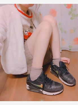 「Honeys（ハニーズ）のアイテム（MA-1）」を使った、やまもとさん（レディース・165cm）の冬コーディネート