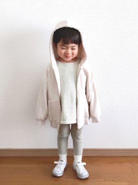 892kiさん（キッズ・90cm）の春コーディネート