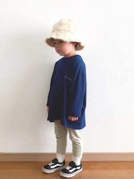 「Mint隊」｜892kiさん（キッズ・90cm）の春コーディネート