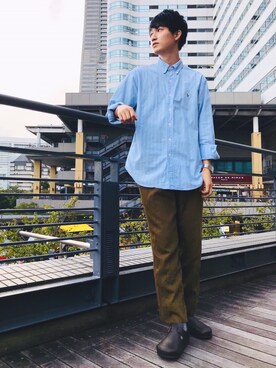 波来さん(メンズ・173cm)の秋コーディネート