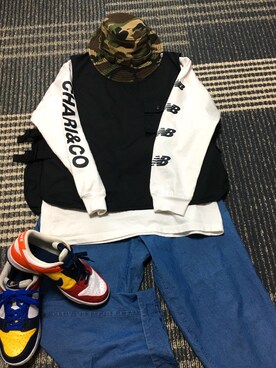 moranmanさん（メンズ・168cm）の春コーディネート