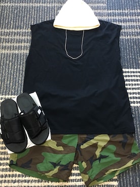 moranmanさん（メンズ・168cm）の夏コーディネート