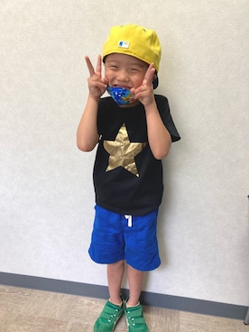 a0.iさん（キッズ・110cm）の夏コーディネート
