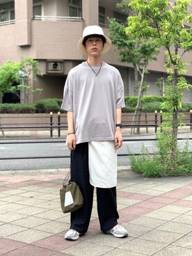 小泉雅弘さん(メンズ・173cm)の冬コーディネート