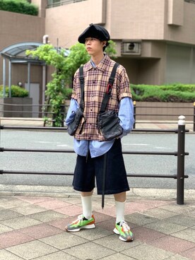 小泉雅弘さん（メンズ・173cm）の冬コーディネート