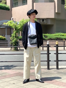 小泉雅弘さん(メンズ・173cm)の冬コーディネート