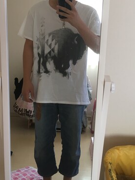 「LiVES（ライヴズ）のアイテム」を使った、そらさん（メンズ・163cm）の春コーディネート