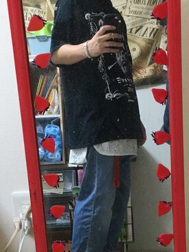 「LiVES（ライヴズ）のアイテム」を使った、そらさん（メンズ・163cm）の夏コーディネート