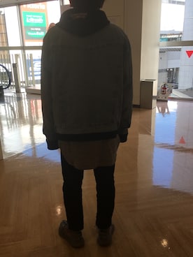 「mnml（ミニマル）のアイテム（ジャケット/アウター）」を使った、そらさん（メンズ・163cm）の冬コーディネート