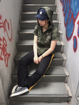 「ベルイエロー」｜yurika   muroiさん（レディース・164cm）の春コーディネート