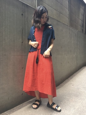 yurika muroiさん(レディース・164cm)の夏コーディネート