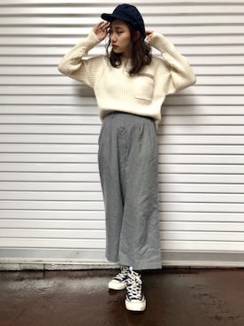 yurika muroiさん(レディース・164cm)の秋コーディネート