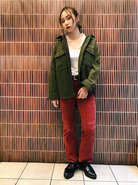「秋のブラウンスタイル」｜yurika   muroiさん（レディース・164cm）の秋コーディネート