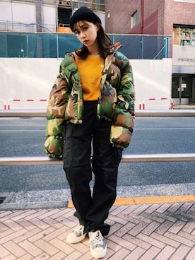 「ストリート服が好き」｜yurika   muroiさん（レディース・164cm）の秋コーディネート