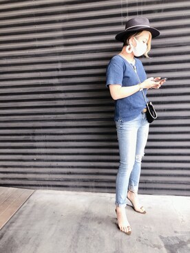 AKI 𖤓さん(レディース・163cm)の夏コーディネート