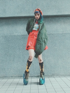 「gvgv」｜WEDNESDAYさん（レディース・163cm）の冬コーディネート