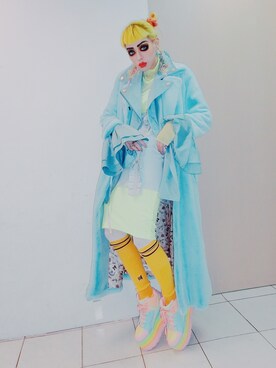 「H&M（エイチ・アンド・エム）のアイテム（ワンピース/ドレス）」を使った、WEDNESDAYさん（レディース・163cm）の春コーディネート