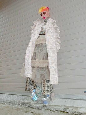 「asos（エイソス）のアイテム」を使った、WEDNESDAYさん（レディース・163cm）の春コーディネート