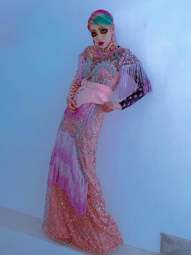 「asos（エイソス）のアイテム」を使った、WEDNESDAYさん（レディース・163cm）の夏コーディネート