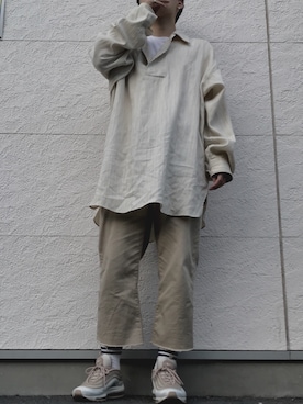 「GIORGIO ARMANI」｜Meridaさん（メンズ・170cm）の夏コーディネート
