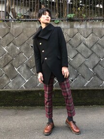 【美品】Vivienne Westwood MAN メルトンミントカラーコート