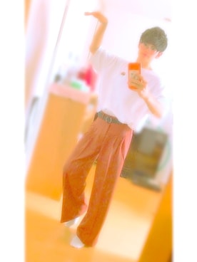 「レンガ」｜haru  さん（メンズ・172cm）の夏コーディネート