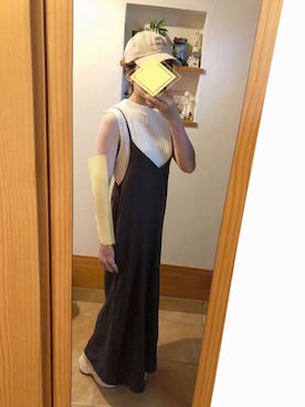 「LAKOLE（ラコレ）のアイテム（ワンピース）」を使った、wa☺︎chanさん（レディース・151cm）の秋コーディネート