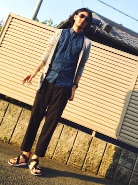 「AG（エージー）のアイテム（アクセサリー）」を使った、平さん（メンズ・175cm）の夏コーディネート