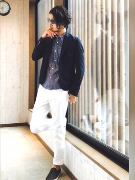 平さん(メンズ・175cm)の秋コーディネート
