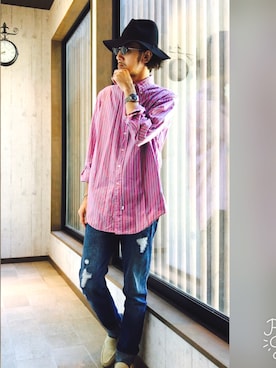 平さん(メンズ・175cm)の秋コーディネート