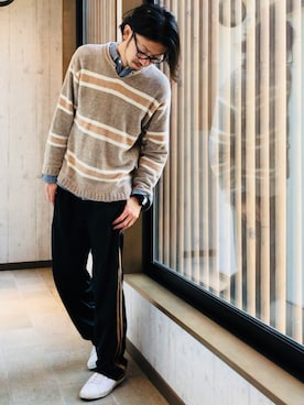 平さん(メンズ・175cm)の冬コーディネート