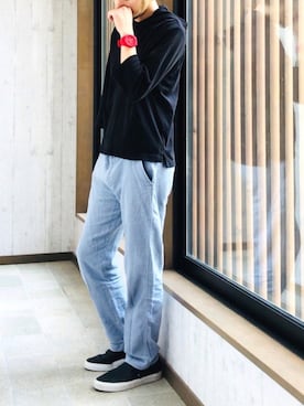 平さん（メンズ・175cm）の秋コーディネート