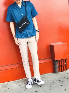 平さん（メンズ・175cm）の秋コーディネート