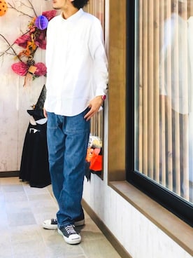 平さん（メンズ・175cm）の秋コーディネート