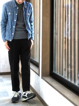 平さん（メンズ・175cm）の冬コーディネート