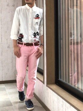 平さん（メンズ・175cm）の夏コーディネート