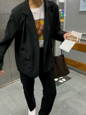 「SONA（ソナ）のアイテム（ジャケット/アウター）」を使った、bibbbiさん（レディース・160cm）の春コーディネート