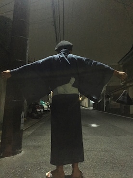 「アイテム（その他、ブルー系）」を使った、ともきさん（メンズ・165cm）の夏コーディネート