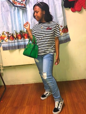 「ALDO（アルド）のアイテム（バッグ）」を使った、Nasiaさん（レディース・150cm）の春コーディネート