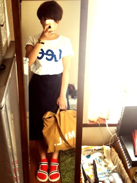 ぴーりこさん（レディース・157cm）の夏コーディネート