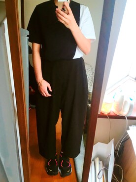 「アイテム（バングル/リストバンド）」を使った、ぴーりこさん（レディース・157cm・20代）の春コーディネート