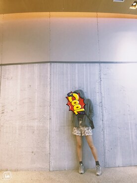 「アイテム（スタジャン、シルバー系）」を使った、大猫moeさん（レディース・170cm）の秋コーディネート