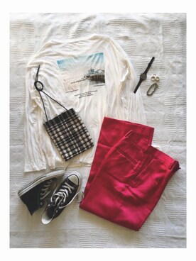 ckさん（レディース・166cm）の春コーディネート