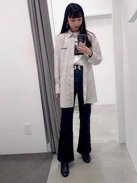 「アイテム（ファッション雑貨）」を使った、Chikaさん（レディース・161cm）の春コーディネート