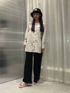 「アイテム（トップス）」を使った、Chikaさん（レディース・161cm・20代）の春コーディネート