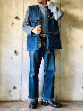 「アイテム（ドレスシューズ）」を使った、KODAI  さん（メンズ・167cm）の秋コーディネート