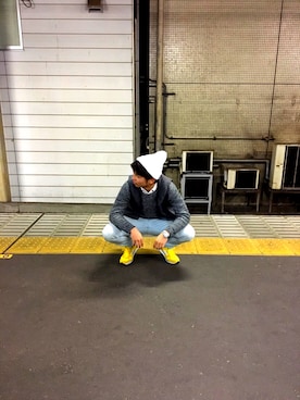 YUSEIさん（メンズ・176cm）の冬コーディネート