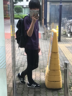 「CONNA DESIGN（コンナデザイン）のアイテム」を使った、Sさん（メンズ・174cm）の秋コーディネート